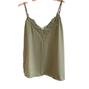 * New ~  MELROSE MARKET ~  Lace Cami Tank XXS ~ Oversized summer